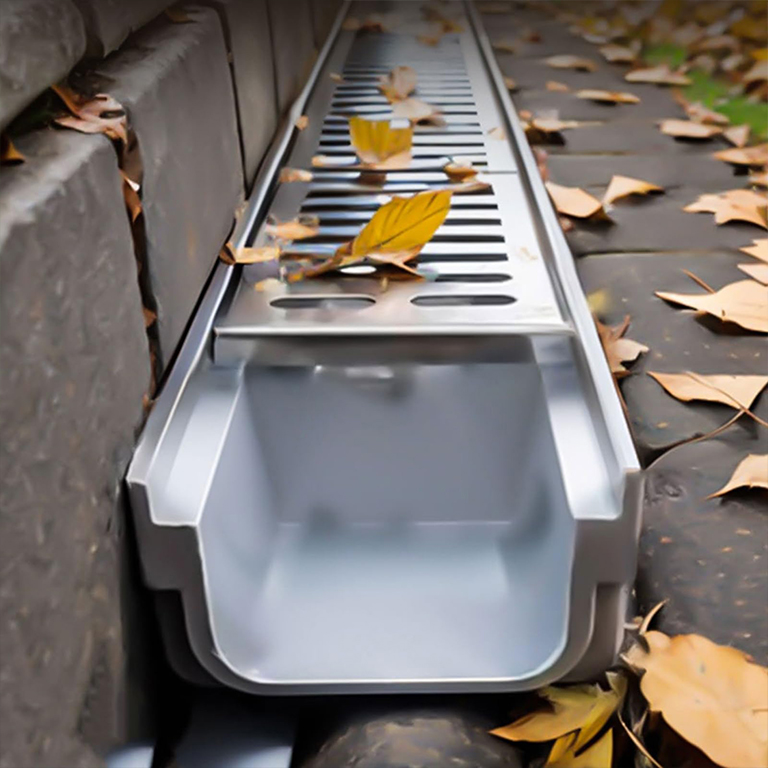 Channel drain